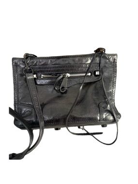 Rebecca Minkoff Convertible Crossbody Bag Leather Purse Black